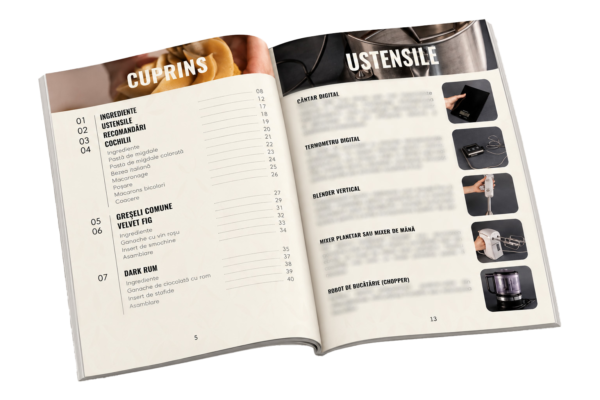 Cuprins+Ustensile EBOOK MACARONS
